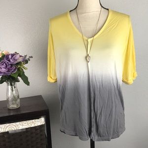 Young Fabulous & Broke Dolman Ombré Top